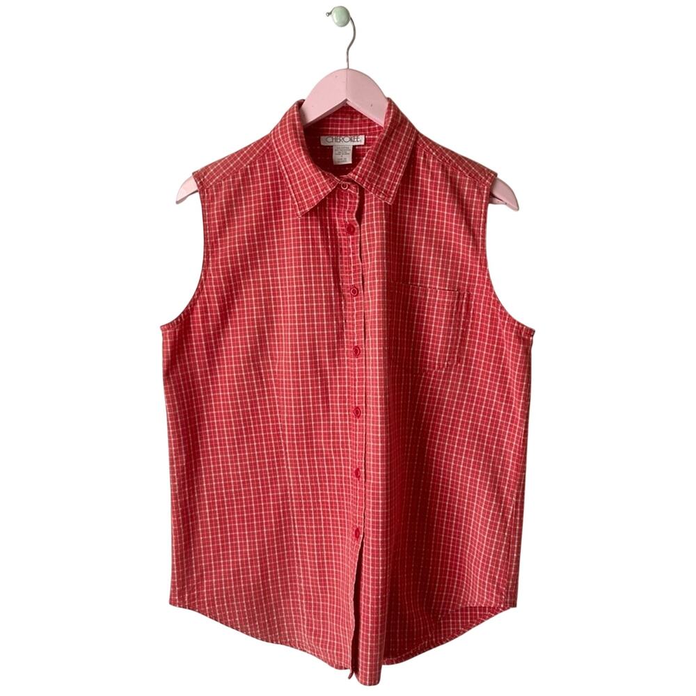 Vintage Cherokee Button Down Tank Top